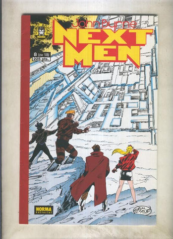 Next Men numero 08 (numerado 1 en trasera)