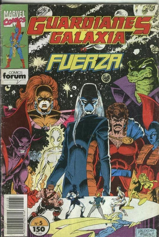 Guardianes de la Galaxia numero 05 (numerado 1 en trasera)