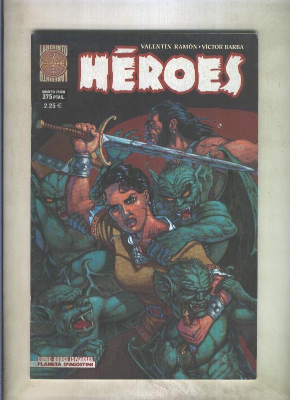 Heroes numero unico (numerado 2 en trasera)