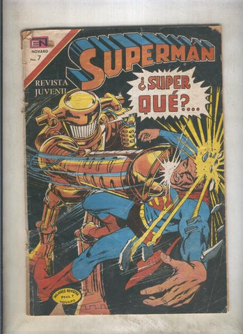 Superman numero 0852 (numerado 2 en trasera)