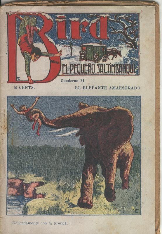 Bird el pequeño saltimbanqui numero 21: El elefante amaestrado