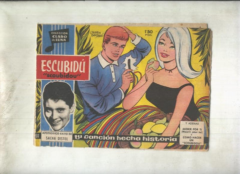 Claro de Luna numero 038: Sacha Distel