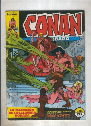 Conan el Barbaro primera edicion numero 088 (numerado 3 en trasera)