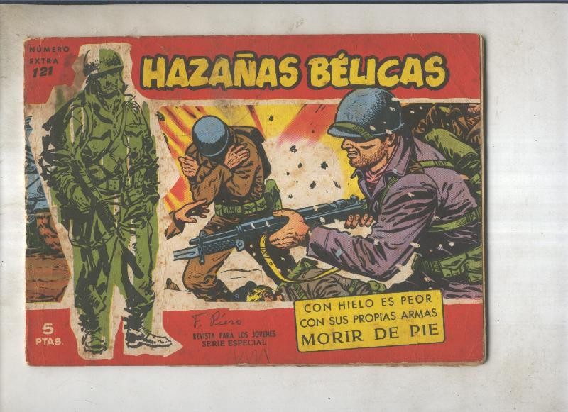 Hazañas Belicas roja numero 121