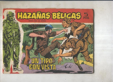 Hazañas Belicas roja numero 141 (numerado 3 en trasera)