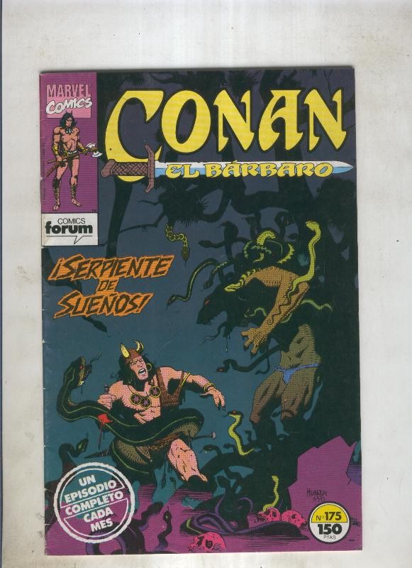 Conan el Barbaro primera edicion numero 175 (numerado 1 en trasera)