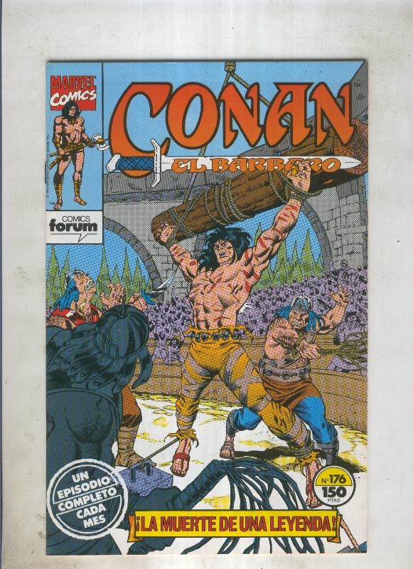 Conan el Barbaro primera edicion numero 176 (numerado 2 en trasera)