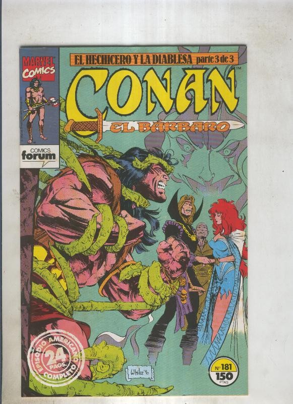 Conan el Barbaro primera edicion numero 181
