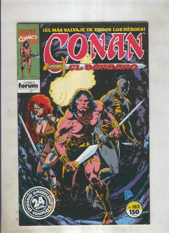 Conan el Barbaro primera edicion numero 182