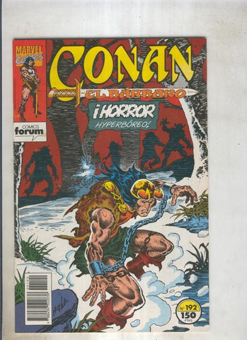 Conan el Barbaro primera edicion numero 192 (numerado 1 en trasera)