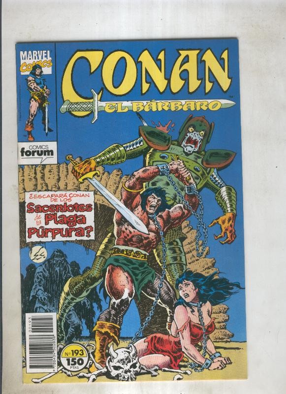 Conan el Barbaro primera edicion numero 193