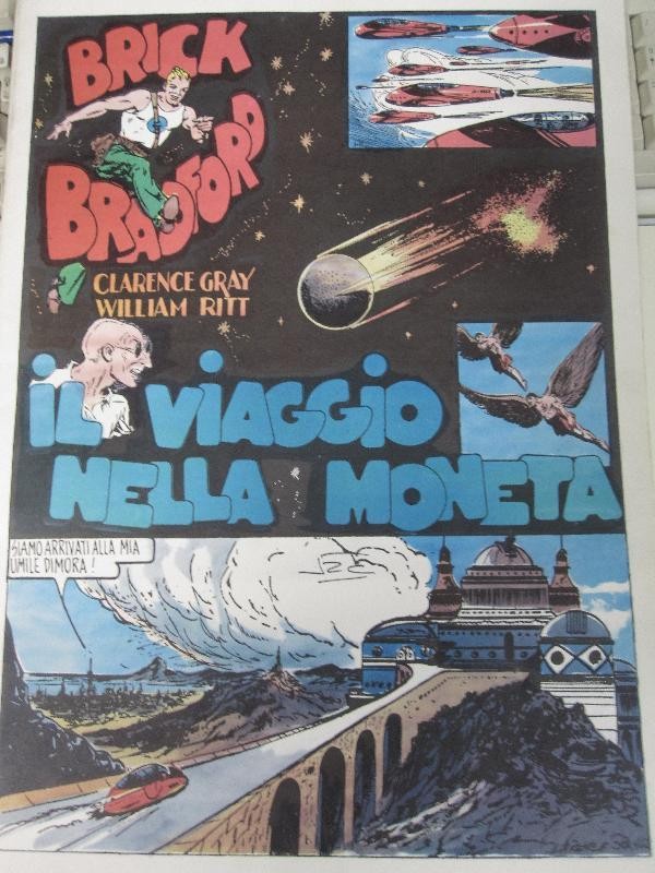 Brick Bradford numero 02: Il viaggio nella moneta