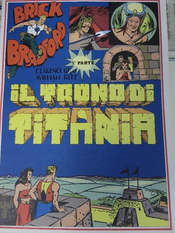 Brick Bradford numero 29: Il trono de Titania volumen 5