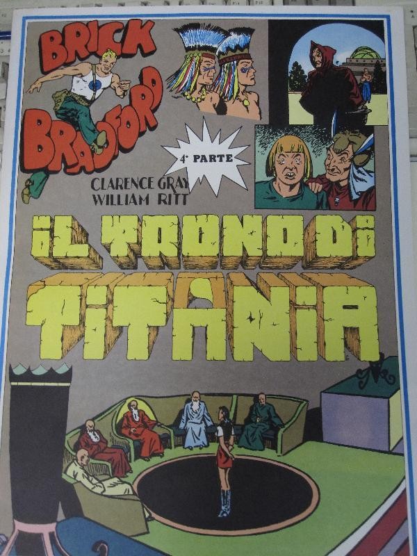 Brick Bradford numero 28: Il trono de Titania volumen 4