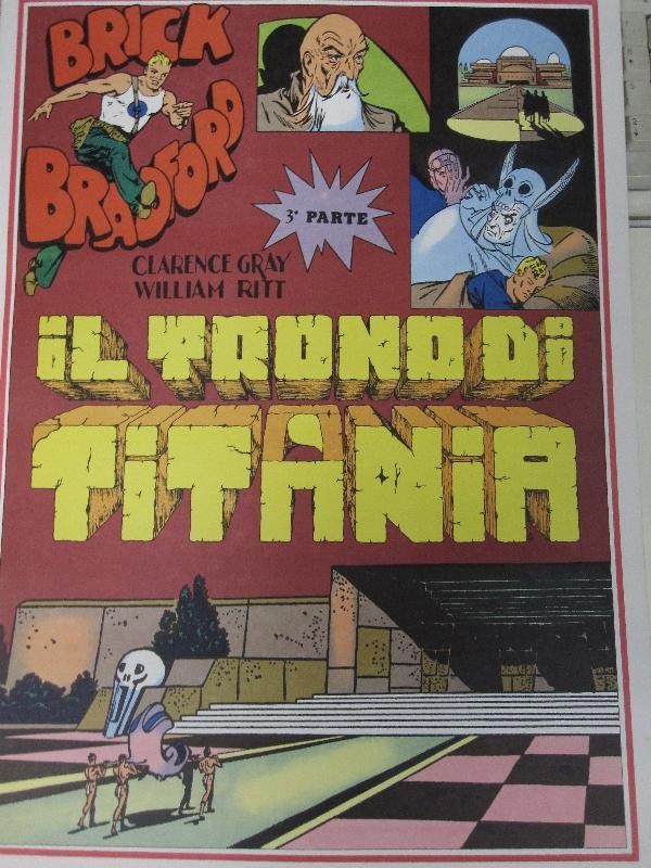 Brick Bradford numero 27: Il trono de Titania volumen 3