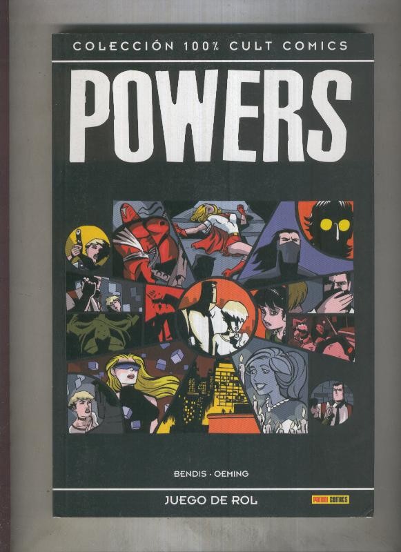 Coleccion 100% Cult Comics: Powers: Juego de Rol