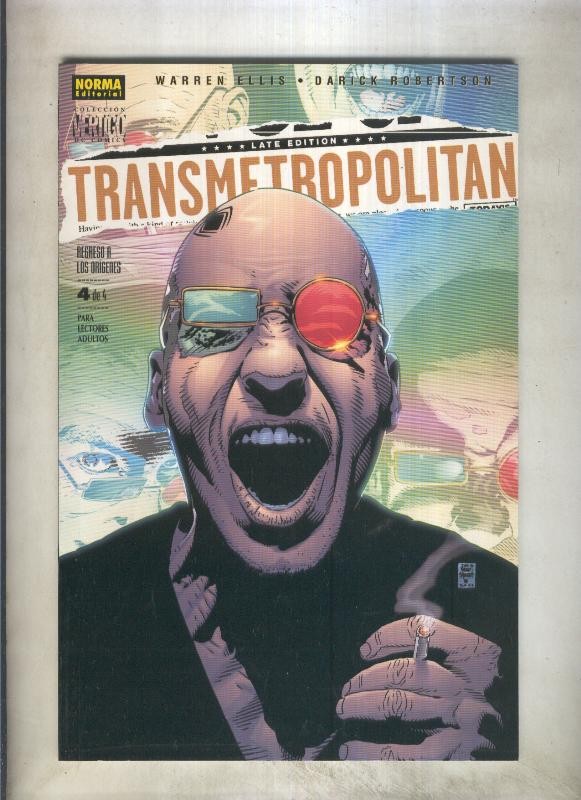 Norma: Vertigo numero 196: Transmetropolitan:Regreso a los origenes numero 4