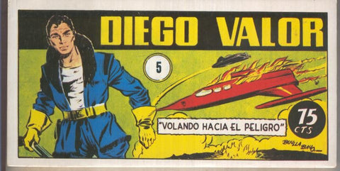 Facsimil: Diego Valor primera serie tomitos numero 05