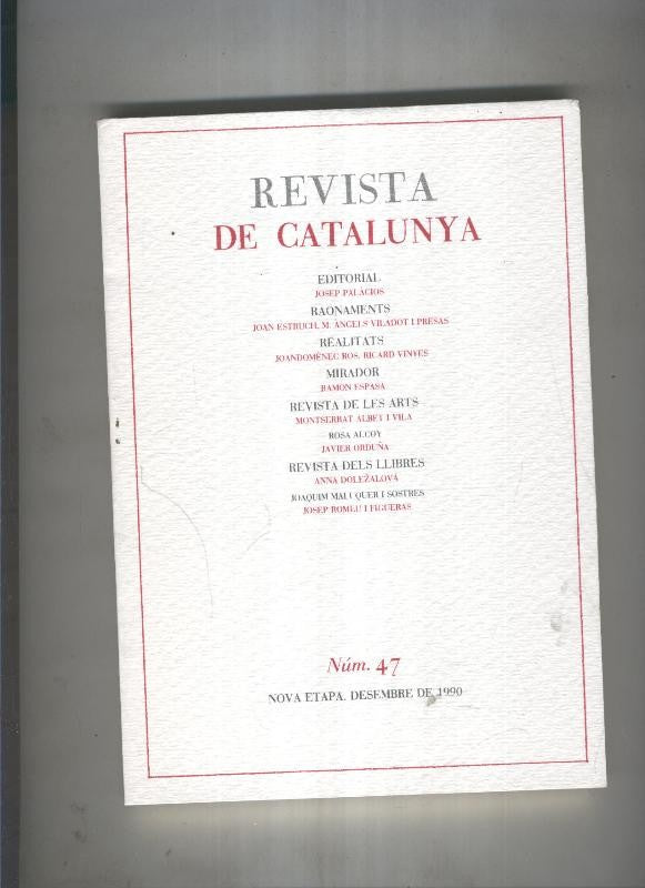 Revista de catalunya numero 047