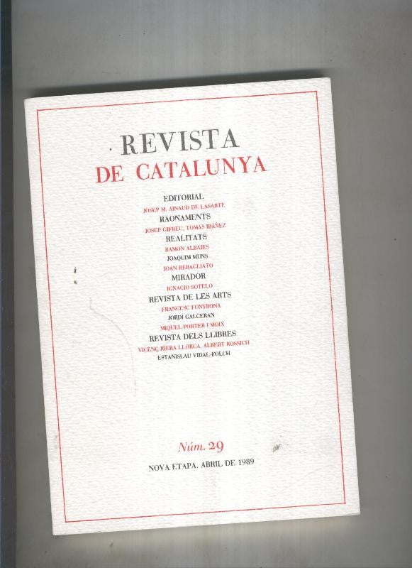 Revista de catalunya numero 029
