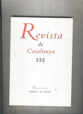 Revista de catalunya numero 225