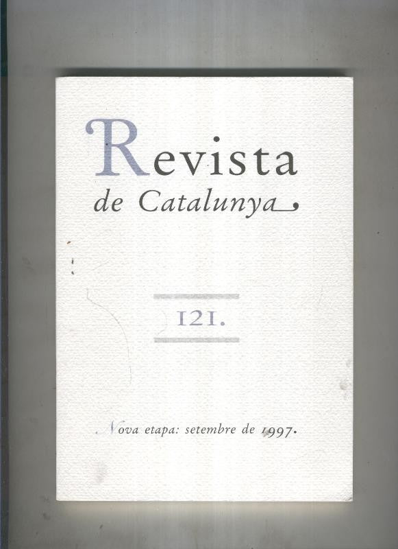 Revista de catalunya numero 121