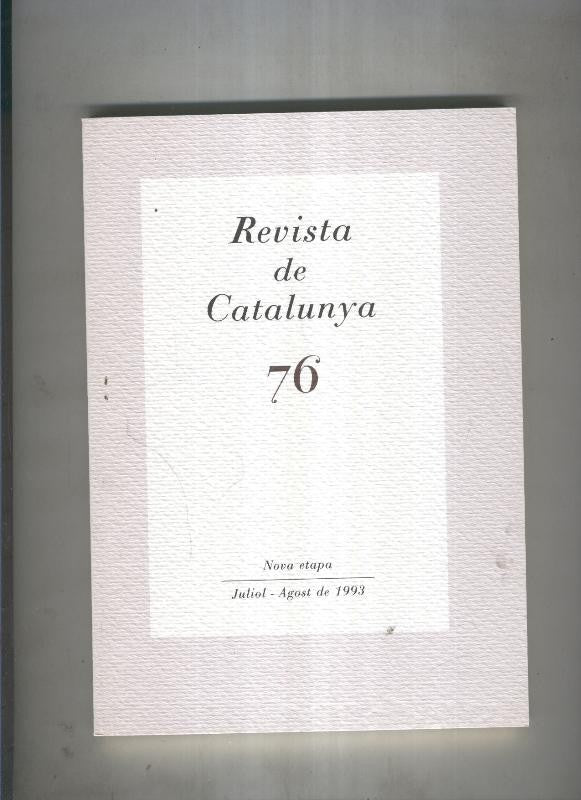 Revista de catalunya numero 076