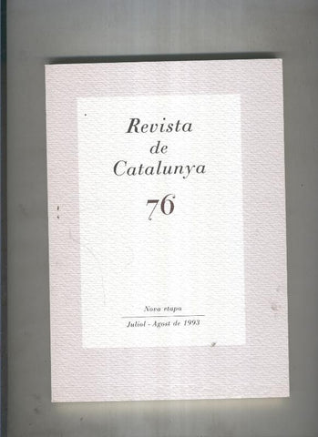 Revista de catalunya numero 076