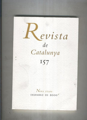 Revista de catalunya numero 157