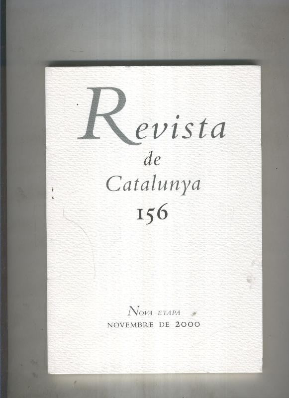 Revista de catalunya numero 156