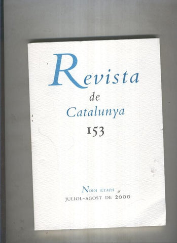 Revista de catalunya numero 153