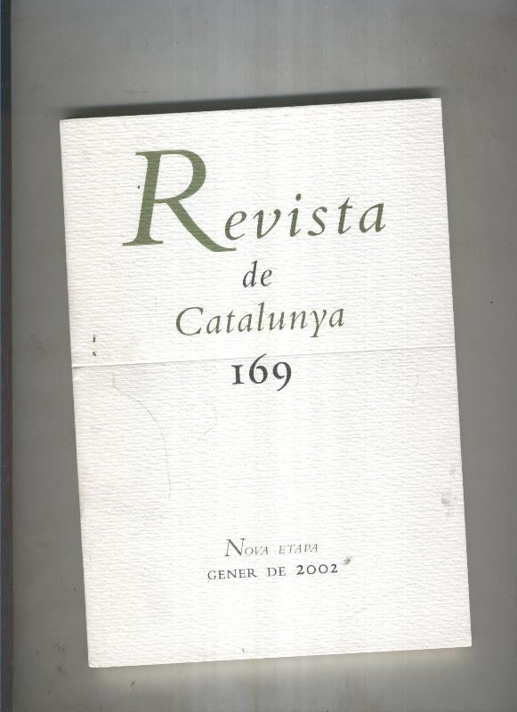Revista de catalunya numero 169
