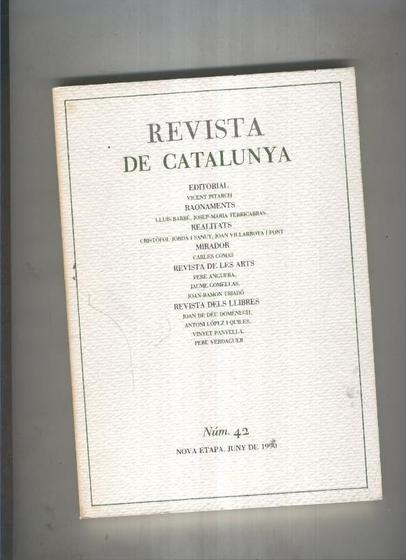 Revista de catalunya numero 042