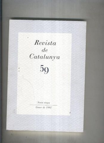 Revista de catalunya numero 059