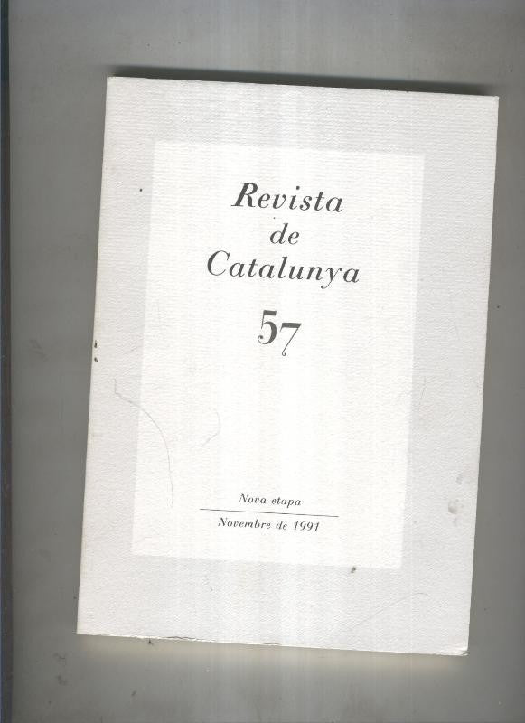 Revista de catalunya numero 057