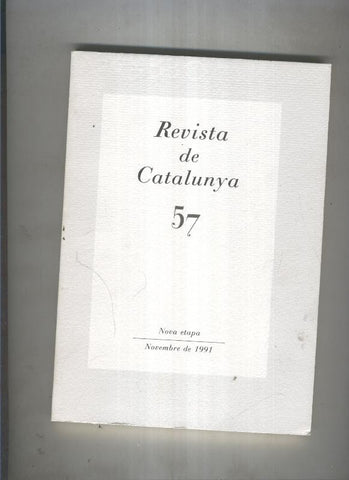 Revista de catalunya numero 057