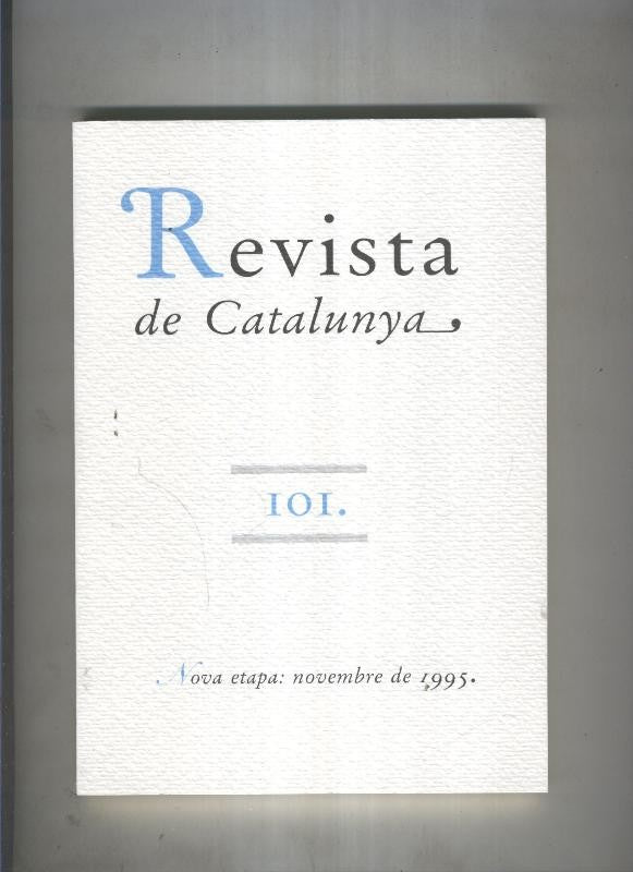 Revista de catalunya numero 101