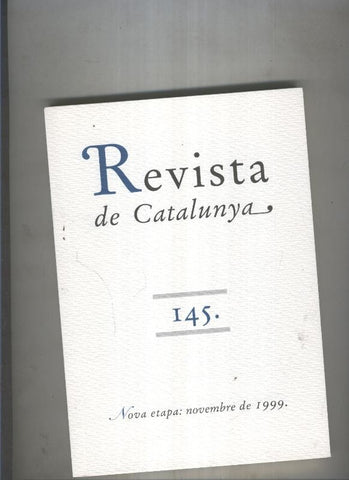 Revista de catalunya numero 145