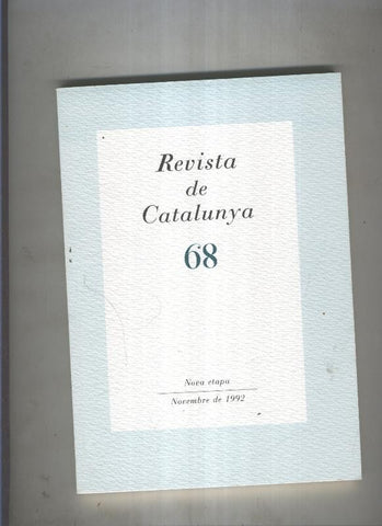Revista de catalunya numero 68