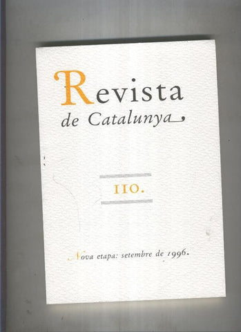 Revista de catalunya numero 110