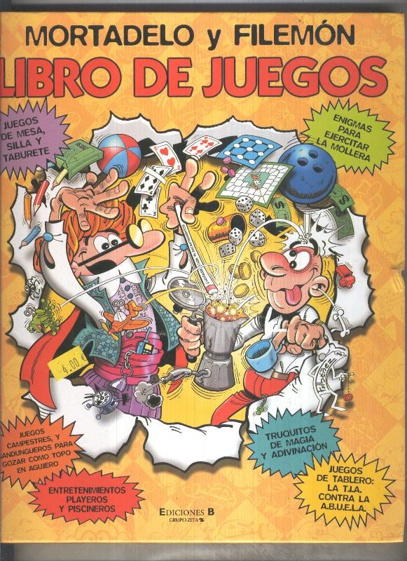 Mortadelo y Filemon: Libro de juegos