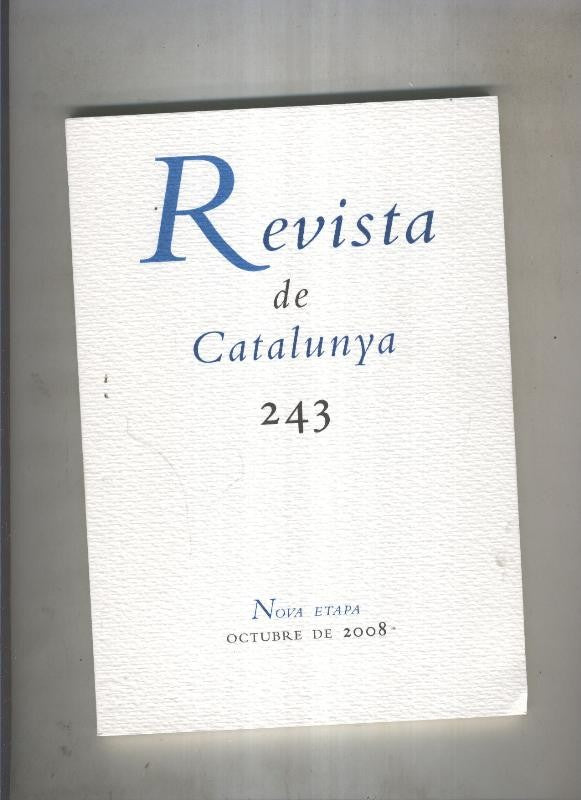 Revista de catalunya numero 243