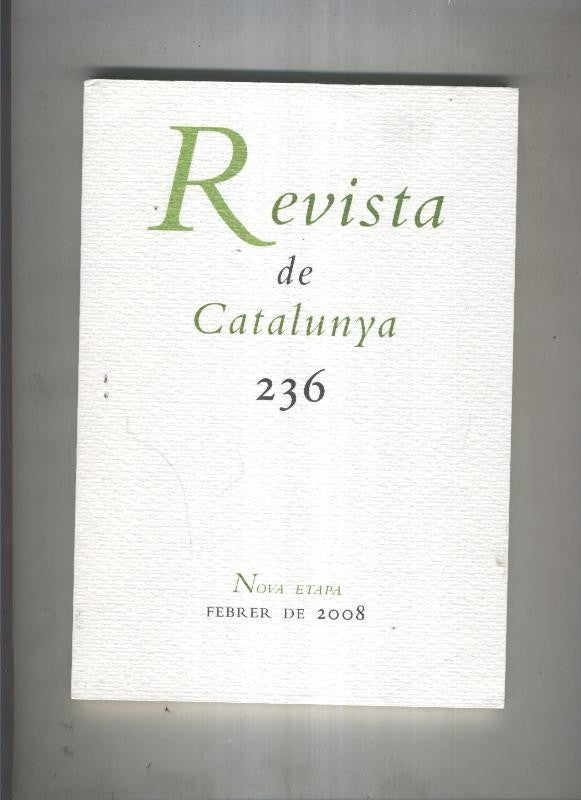 Revista de catalunya numero 236