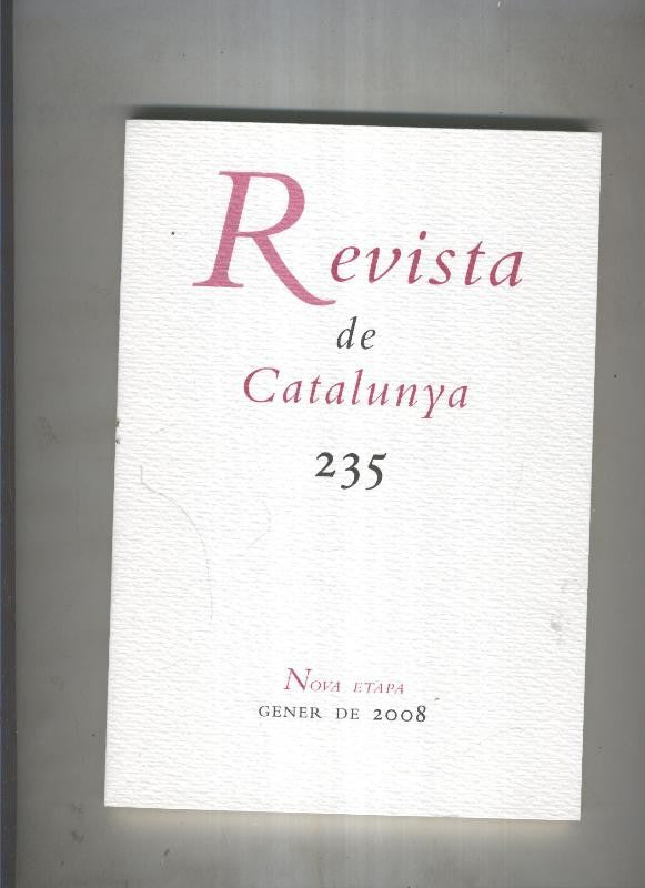 Revista de catalunya numero 235