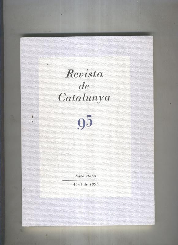 Revista de catalunya numero 95