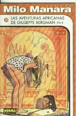 Coleccion Manara B/N numero 23: las aventuras africanas de Giuseppe Bergman numero 4