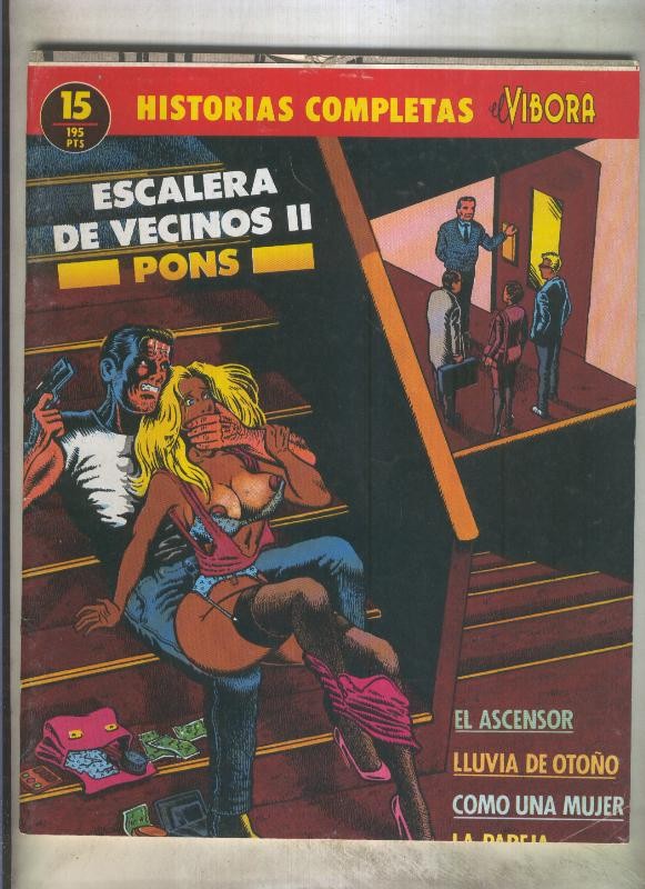 Historias completas de El Vibora numero 15: Escalera de Vecinos II (numerado 4 en trasera) 