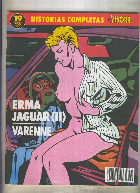 Historias completas de El Vibora numero 19: Erma Jaguar 2 (numerado 3 en trasera)