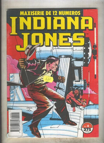 Indiana Jones maxiserie de 12 numeros, numero 04 (numerado 1 en interior cubierta)