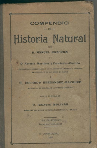 Compendio de Historia Natural